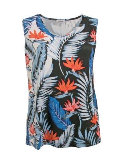 KjBrand Top Floraldruck