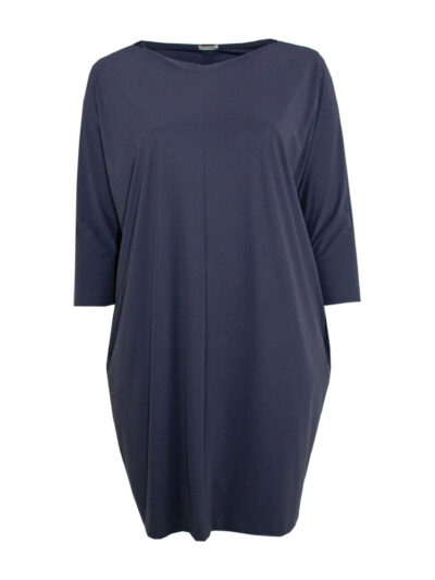 Sallie Sahne Kleid/Tunika O-Form stretchig