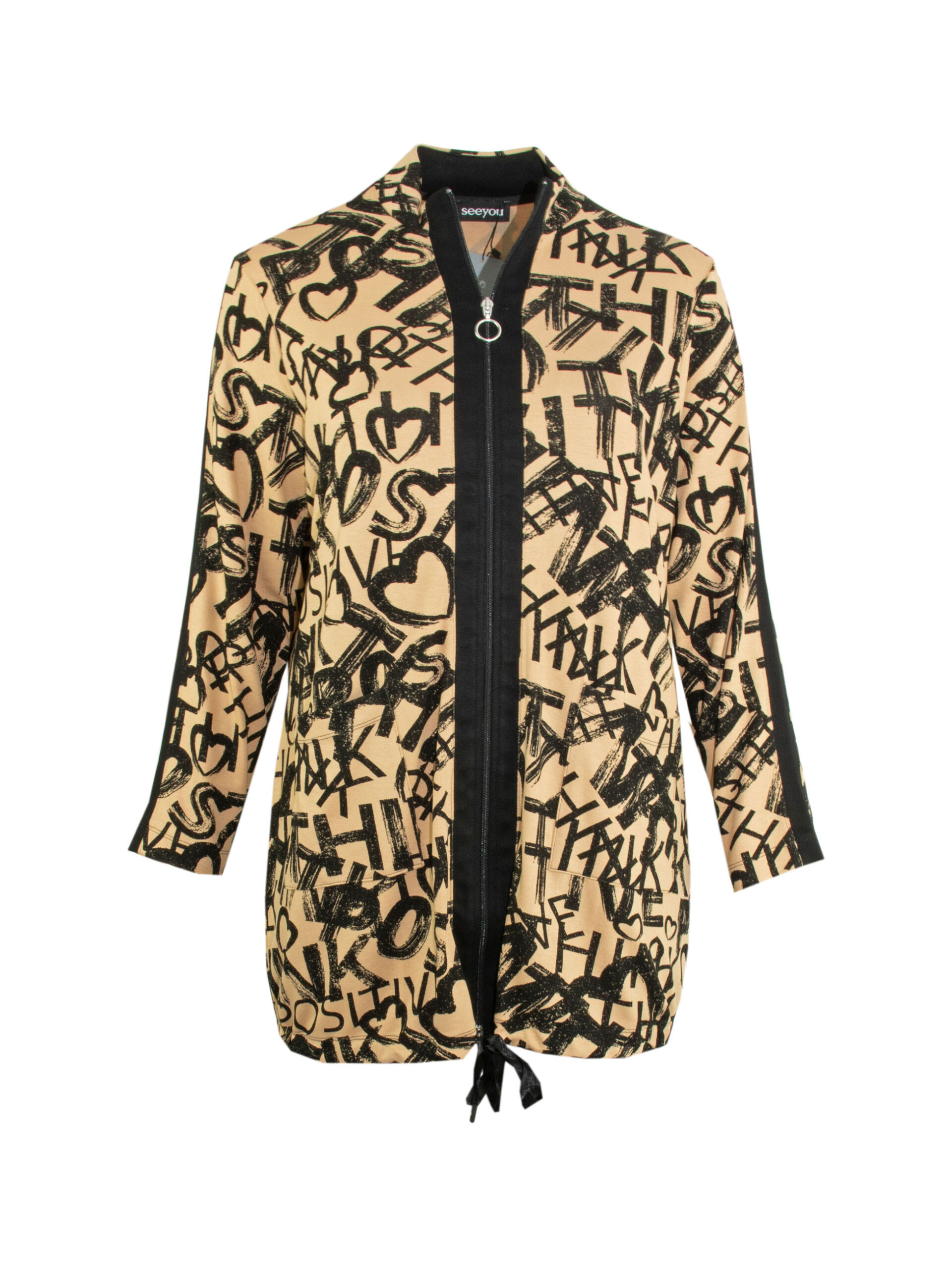 seeyou Langjacke Jersey Lettering