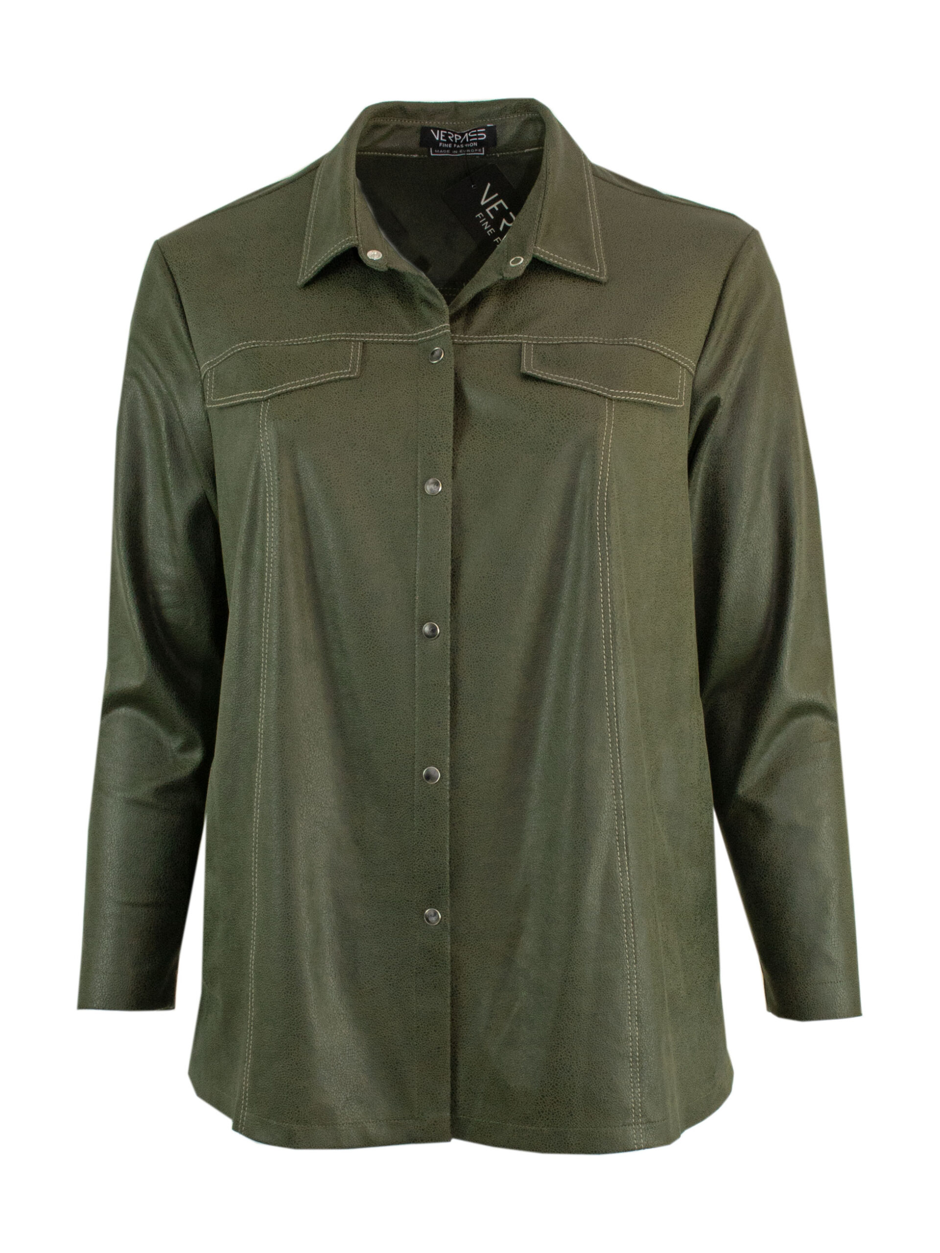 Verpass Hemdjacke Lederimitat