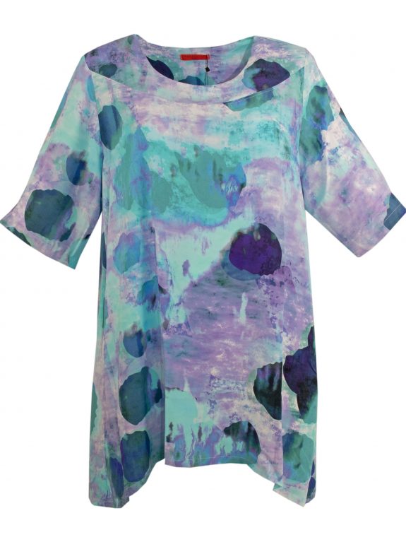 Mohnmaedchen Tunic Dress water colors plus size