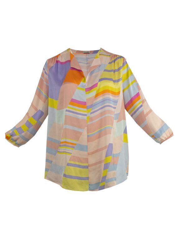 Sallie Sahne Tunika Bluse pastell große Größen online