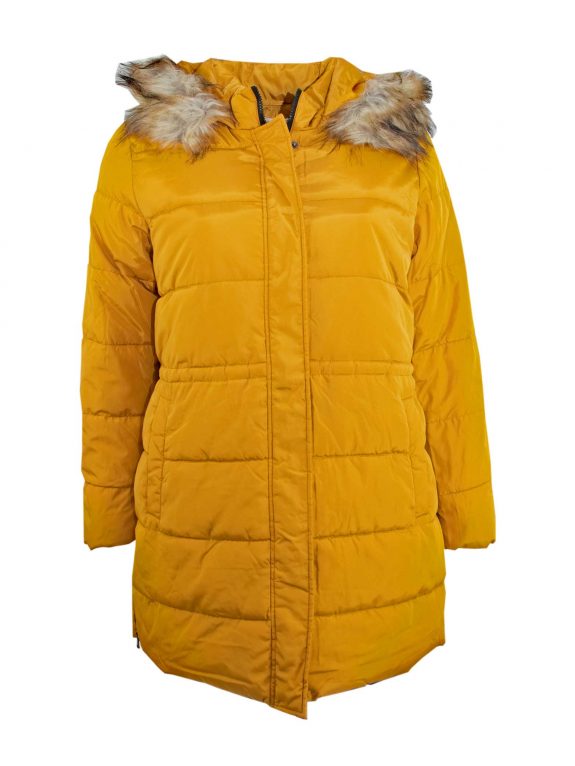 CISO Stepp-Jacke gold gelb Herbstfarben große Größen Mode online