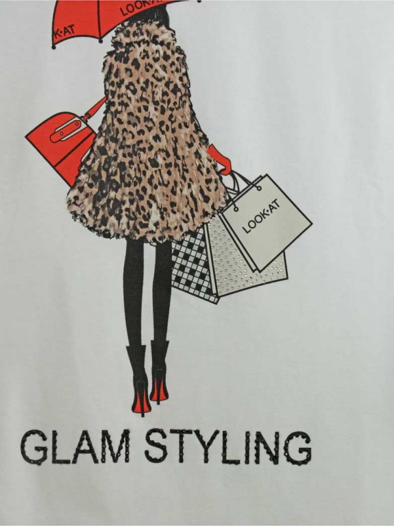 seeyou Shirt Glam Style Baumwolle große Größen online