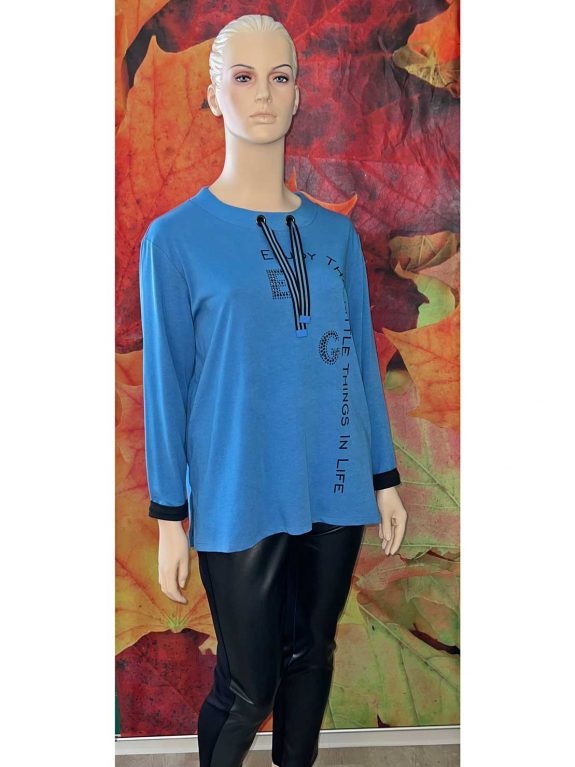 Doris Streich Sweatshirt Point of view shiftlook plus size fashion online