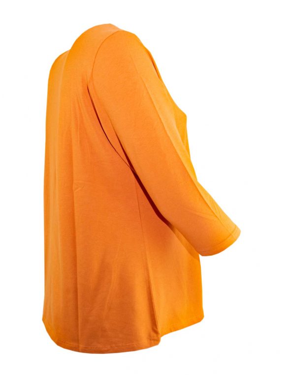 CISO T-Shirt cotton orange plus size fashion online