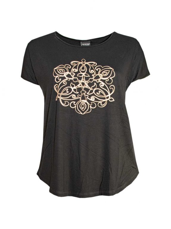Gozzip Shirt Mandala Motiv große Größen Mode online