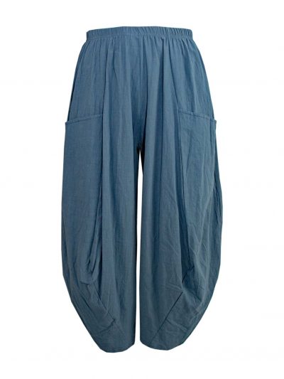 Baggy balloon trousers cotton plus size layering fashion online