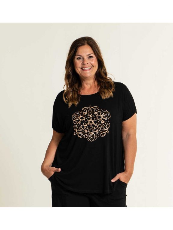 Gozzip Shirt Mandala Motiv große Größen Mode online