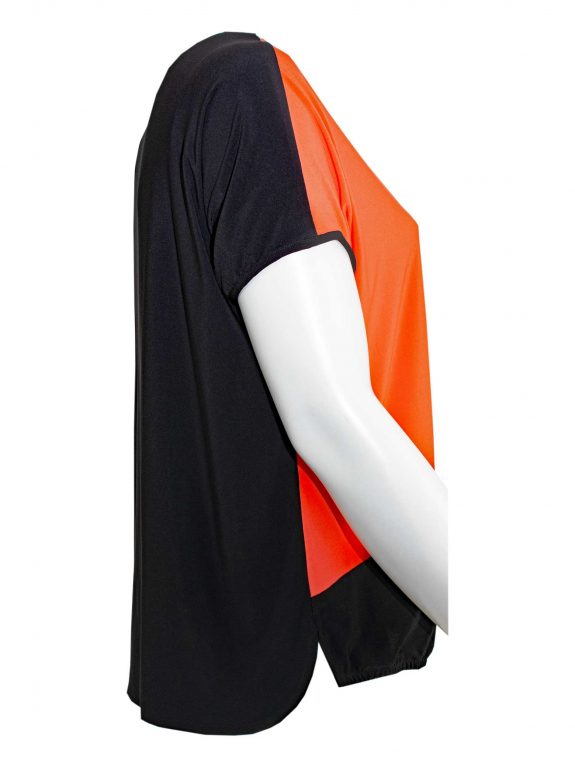 Verpass Twinset orange black plus size fashion online