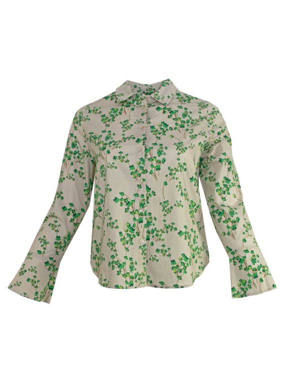 Elena Miro Bluse Floral grün italienische große Größen Mode online