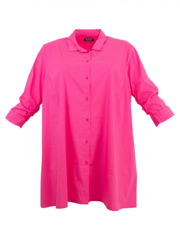Verpass Long Blouse pink cotton blend plus size summer fashion online