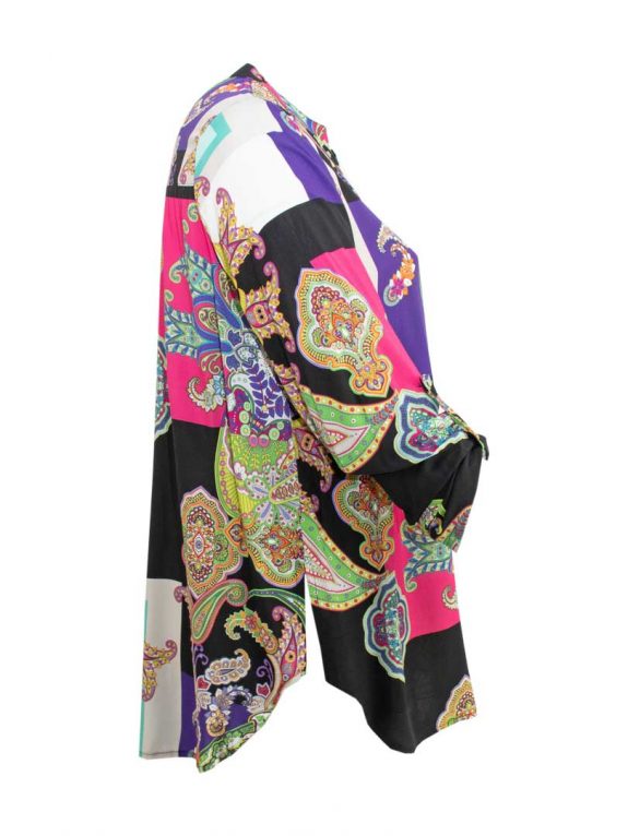 Doris Streich Tunika-Bluse Paisley bunt große Größen Mode Herbst online