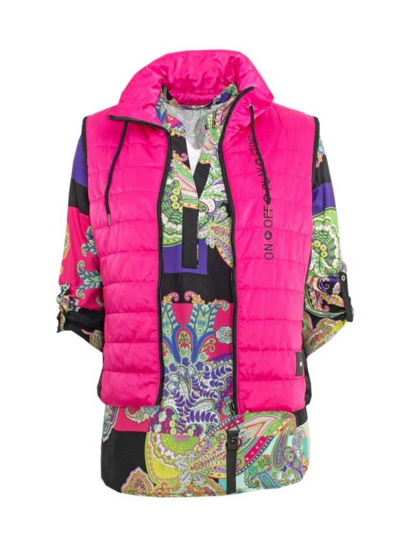 Doris Streich Stepp-Weste pink große Größen Herbst Mode online
