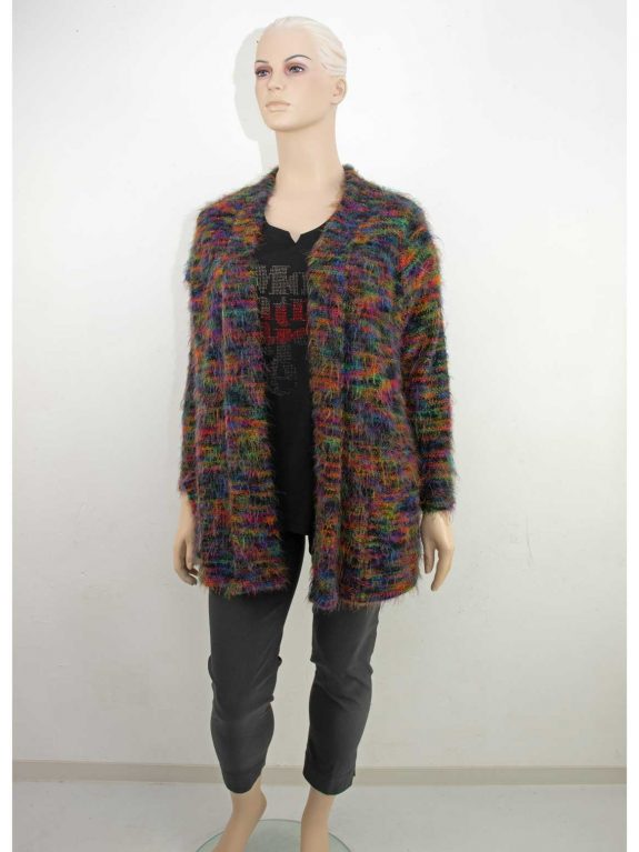 KjBRAND Jacke Stichelhaar soft bunt große Größen Herbst Winter Mode online