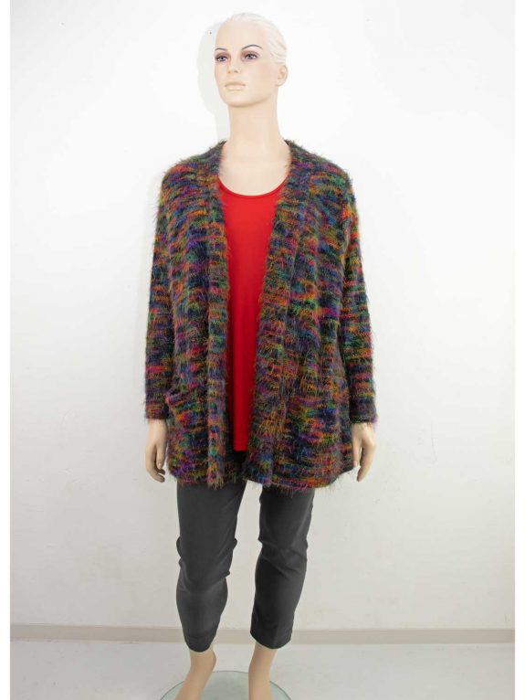 KjBRAND Jacke Stichelhaar soft bunt große Größen Herbst Winter Mode online