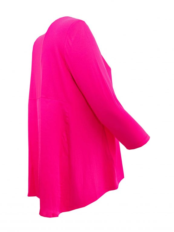 Elena Miro Blusen-Shirt Materialmix pink große Größen Mode online