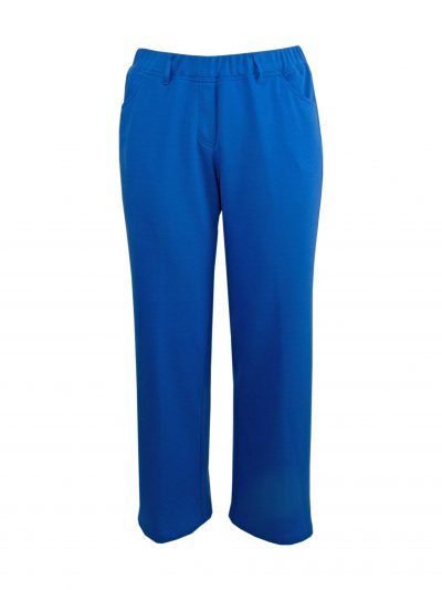 KjBRAND Jersey Pants SUSIE royal blue plus size fall winter fashion online