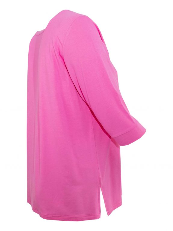 Doris Streich Sweatie pink Wording plus size spring fashion online