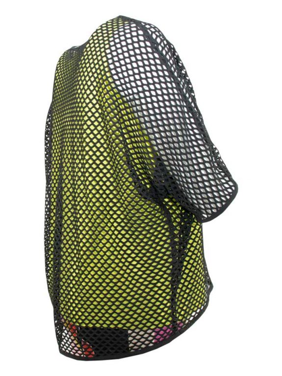 Verpass Shirt Mesh Netz schwarz top limone große Größen Frühjahr Mode elegant online