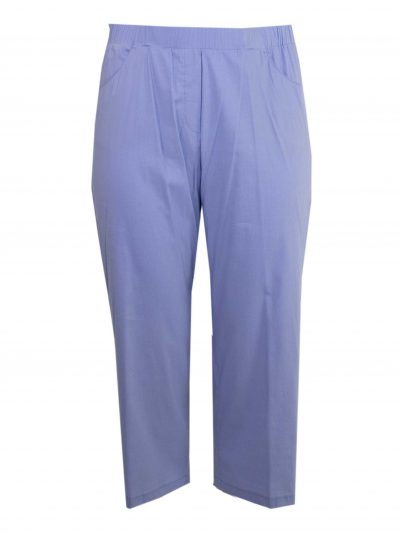 KjBRAND Culottes Cotton lilac plus size spring summer pants fashion online