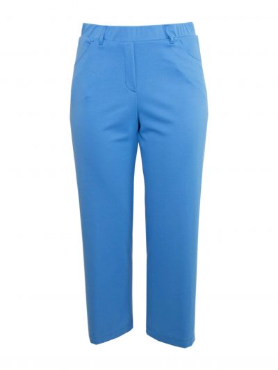 KjBRAND Culotte Trousers jersey sky blue plus size spring summer fashion online