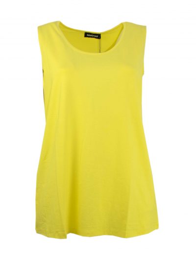 seeyou Long-Top gelb Jersey Rundhals große Größen Frühjahr Sommer Mode online