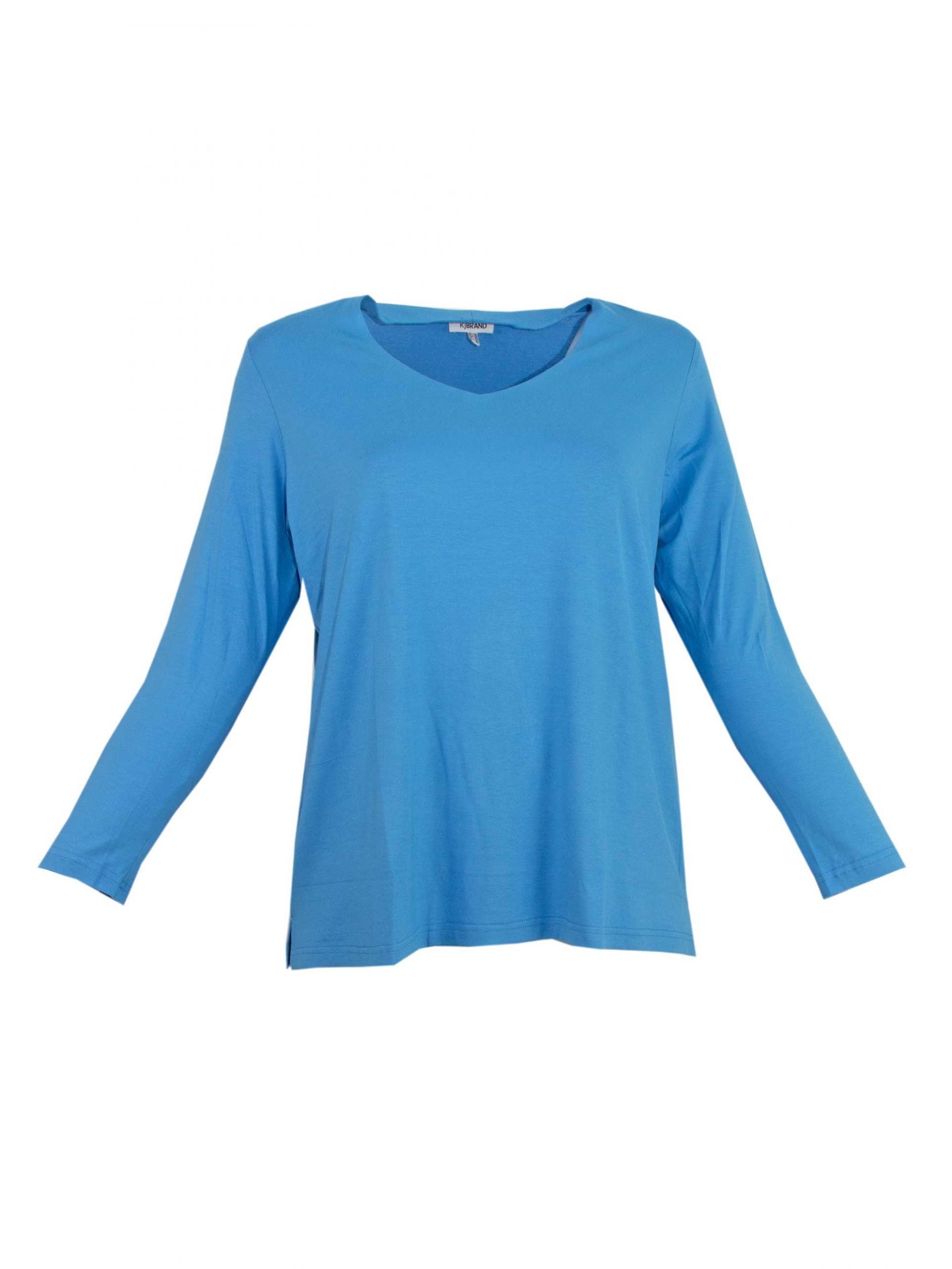 KjBRAND Shirt gedoppelt blau Herbst Winter große Größen Mode online