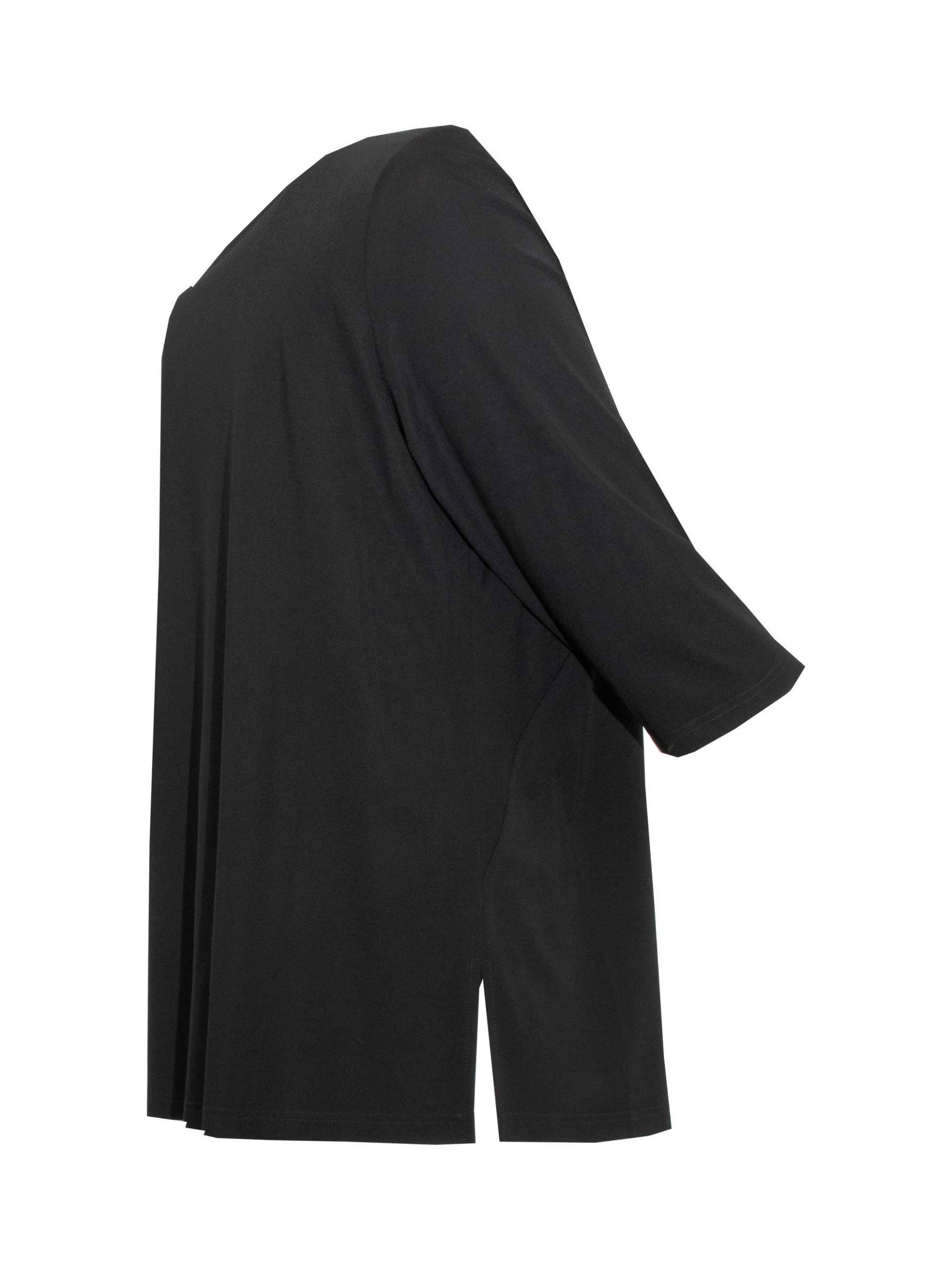 Mona Lisa Shirt Pailletten Motiv STAR 3/4 Arm Herbst Winter große Größen Mode online