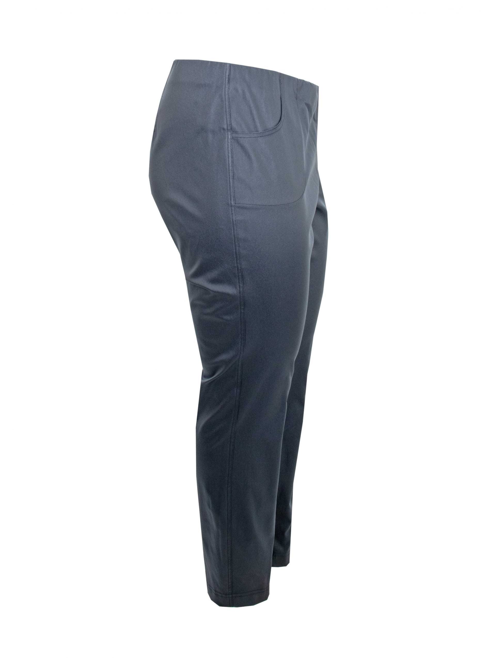 Verpass Hose Lederimitat blau Schlupfbund Herbst Winter große Größen Mode online