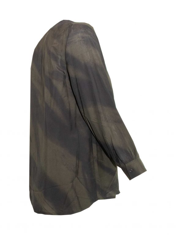 seeyou tunic blouse long-sleeved olive black fall winter plus size fashion online