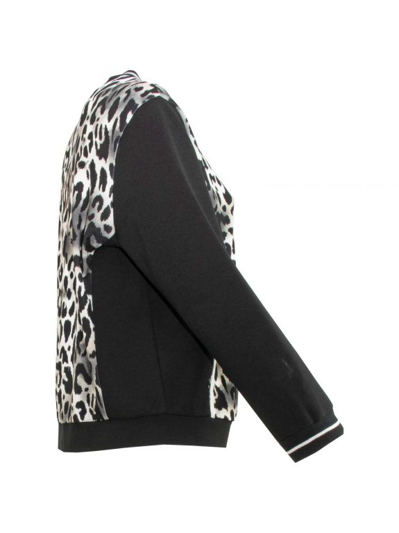 Verpass Jacket Animal Print Black fall winter plus size fashion online
