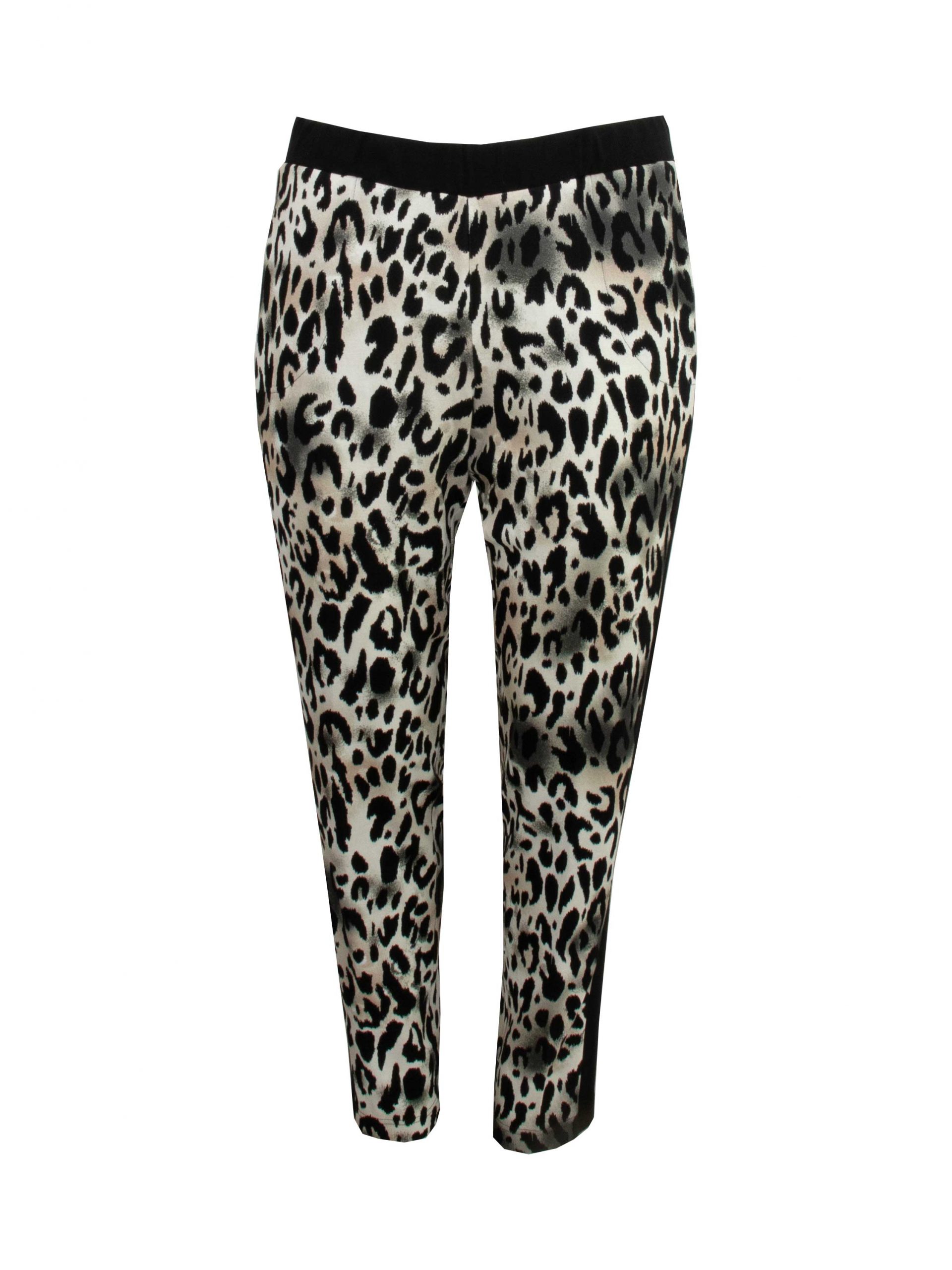 Verpass jersey pants animal black fall winter plus size fashion online