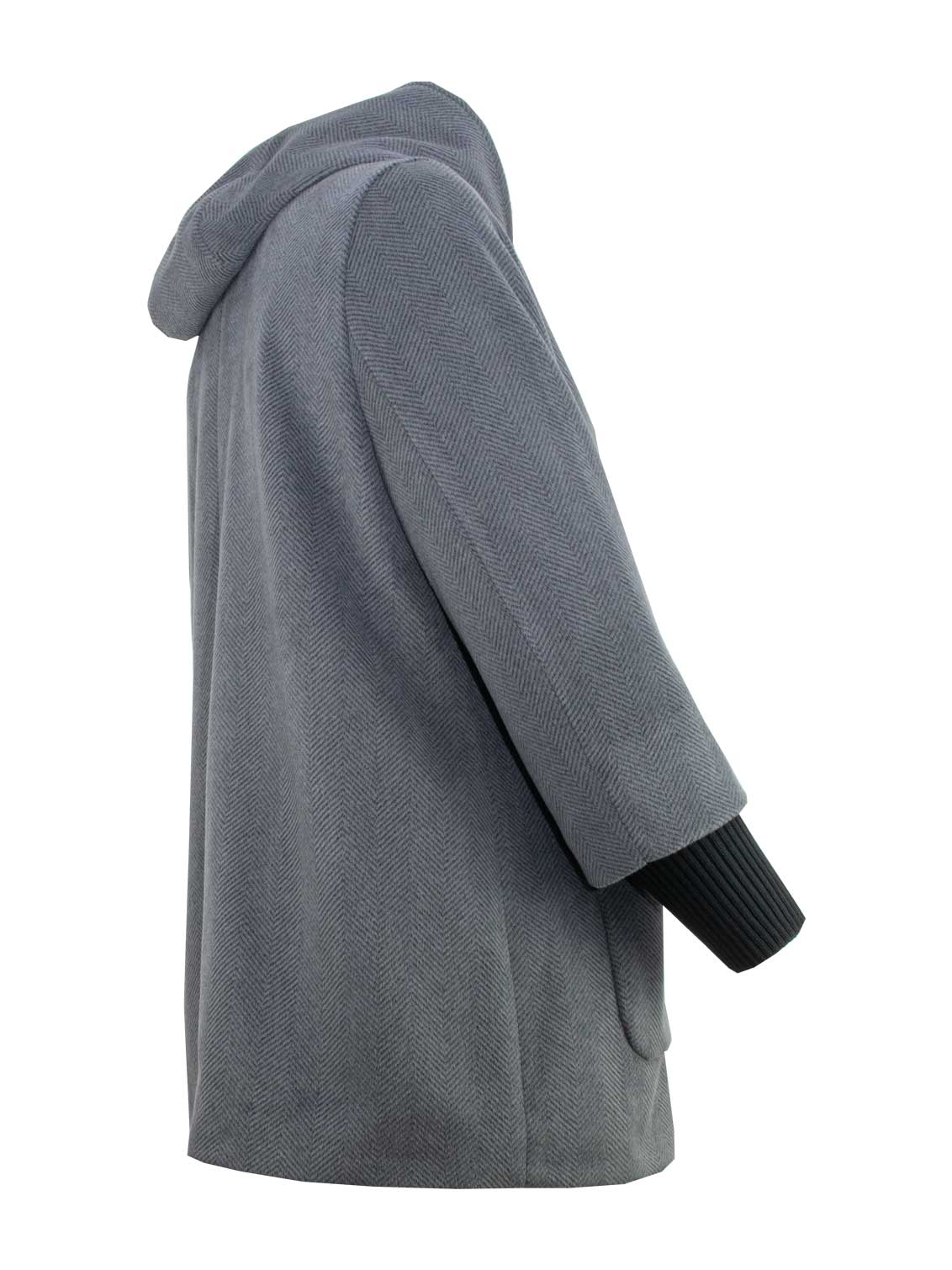 KjBRAND Winter-Jacke Kapuze Fischgrät Stulpen Herbst Winter große Größen Mode online