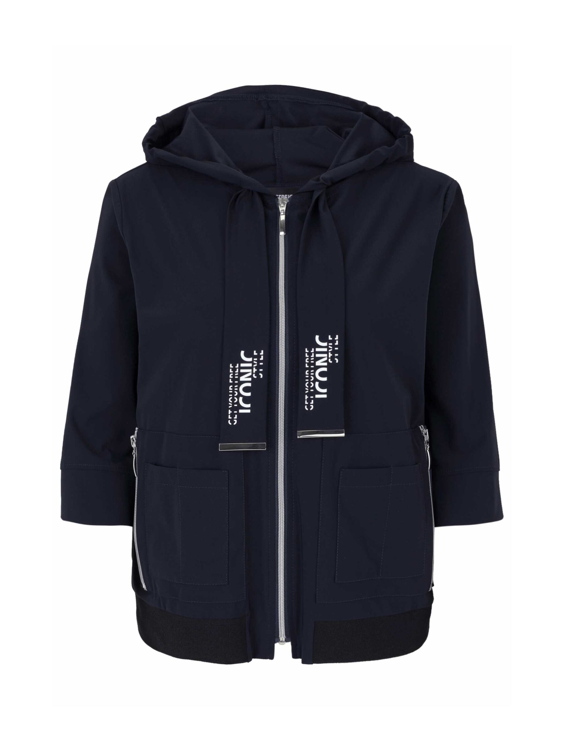 Doris Streich Jacke Kapuze Sensitive leicht große Größen Frühjahr Sommer Mode online