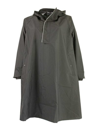 Gozzip Regen-Poncho schwarz in 2 Größen mit Tasche große Größen online